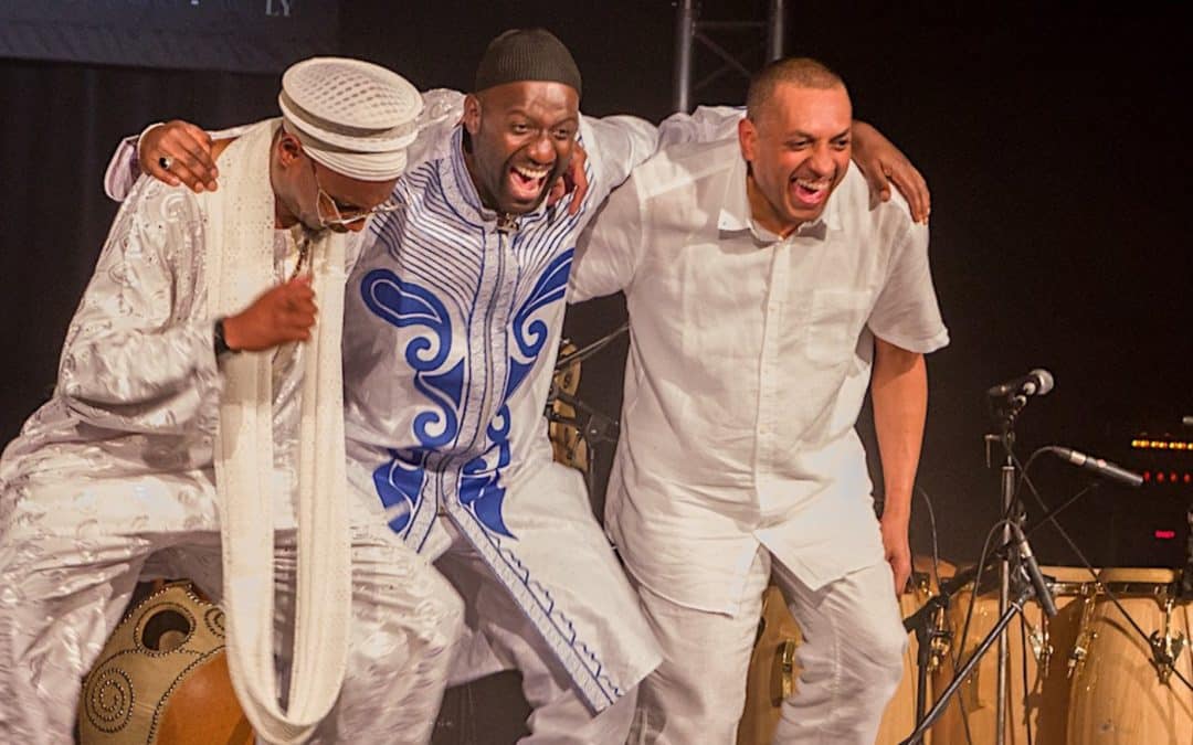 OMAR SOSA & SECKOU KEITA SUBA TRIO feat. Gustavo Ovalles, percussion